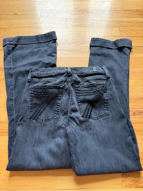 7 For All Mankind Denim - Black 7 For All Mankind Tailorless Dojo